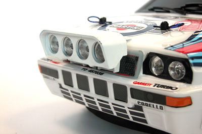 Lancia Delta additional lights